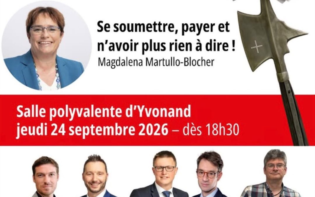 Soirée publique d&rsquo;information sur le paquet d&rsquo;accords avec l&rsquo;UE