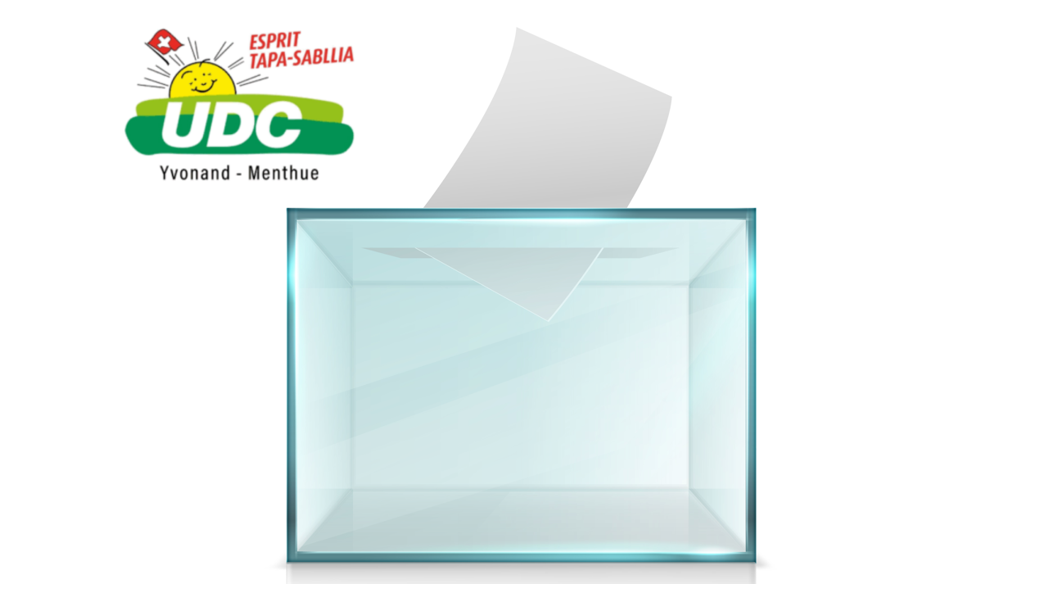 Le 8 mars 2026, votez et faites voter Christelle et Thierry à la municipalité et la liste no 2 pour le Conseil communal